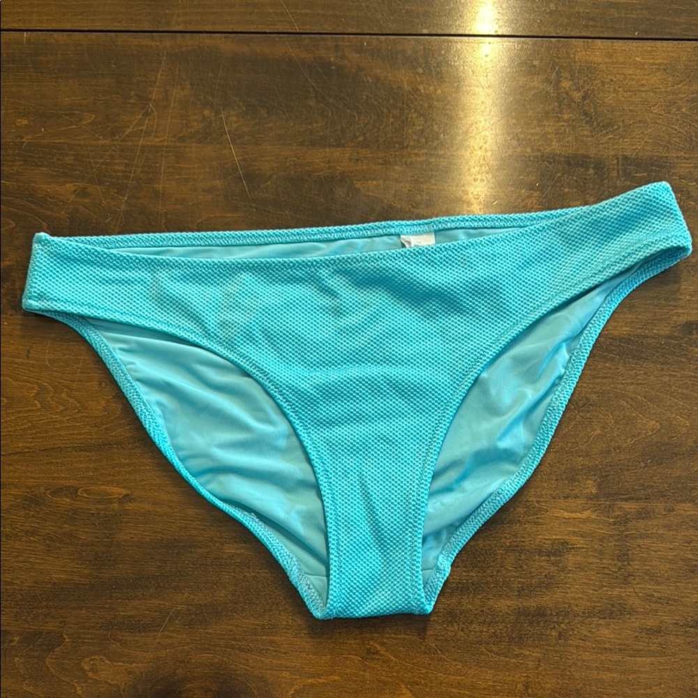 Aerie Blue Bikini Bottom Classic Swimwear